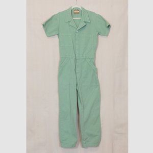 Big Bud Press Short Sleeve Jumpsuit in Sage Green, size M